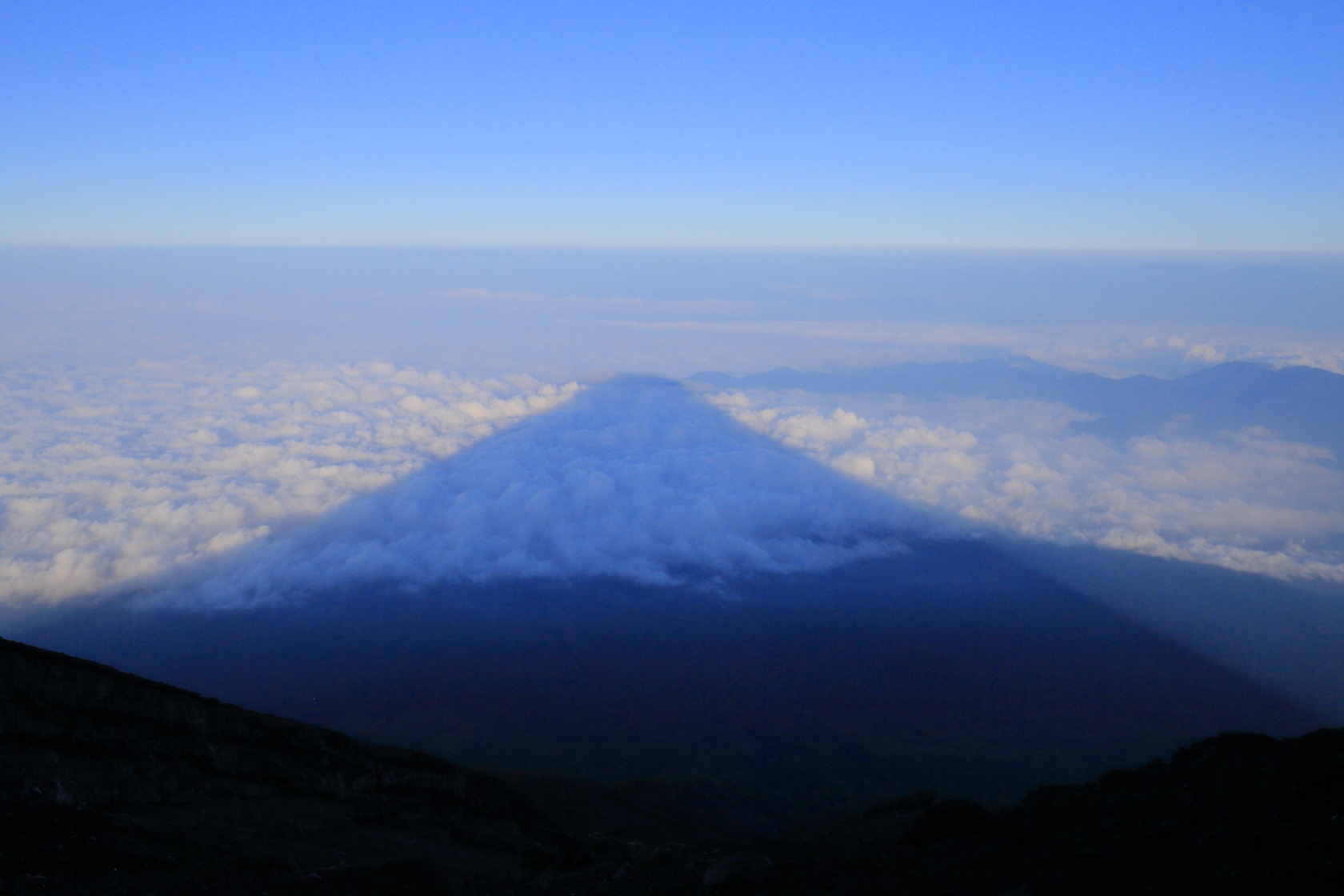 Shadow of Mt. Fuji